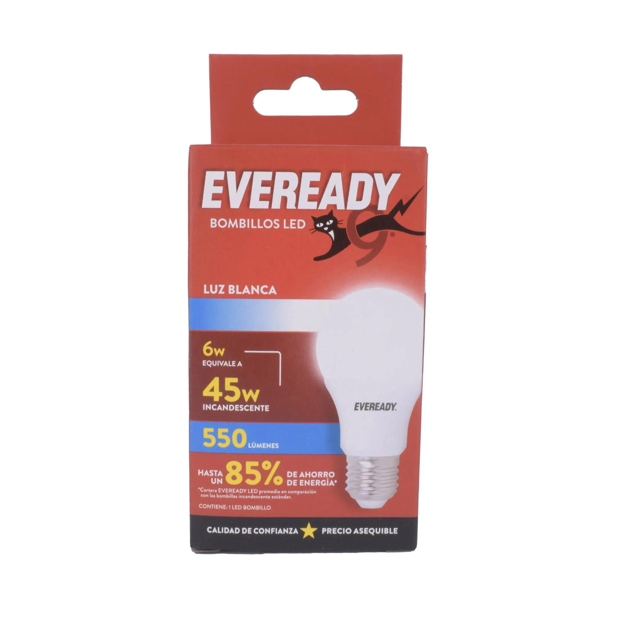 LAMP. EVEREADY 6W BLANCA (10)